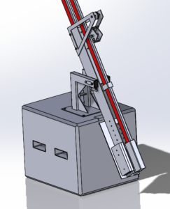 drop arm barrier - counterweighted