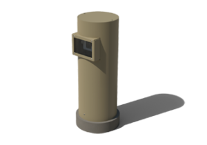 Camera Bollard | Secure CCTV Enclosure Solution