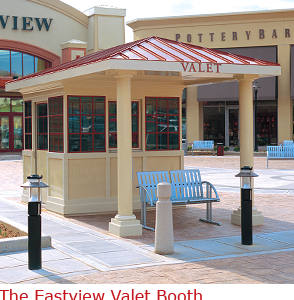 security booths eastview valet