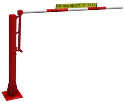 swing arm barrier