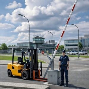 manual drop arm barrier