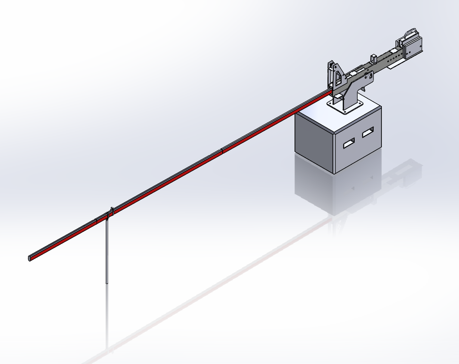 manual deployable drop arm barrier no electricity